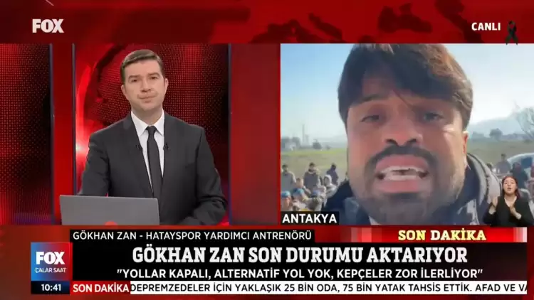 Gökhan Zan: "İsmini AFAD'a Yazdıramayanlar Maalesef Çadırını Alamıyor"