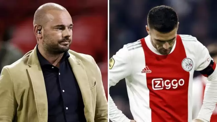 Ajax Kaptanı Tadic Türkiye'ye Destek Olmadı, Eski G.Saraylı Sneijder Tepki Gösterdi
