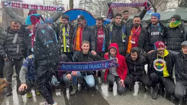 Dört Büyükler omuz omuza, Trabzon'da!