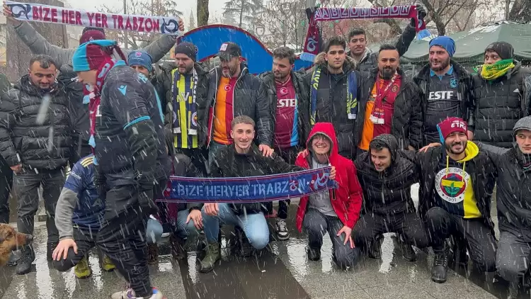 Tüm Takımların Taraftarları Trabzonspor-Basel Maçına Geldi