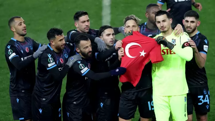 Trabzonsporlu futbolcular: "Türkiye için devam edeceğiz!"