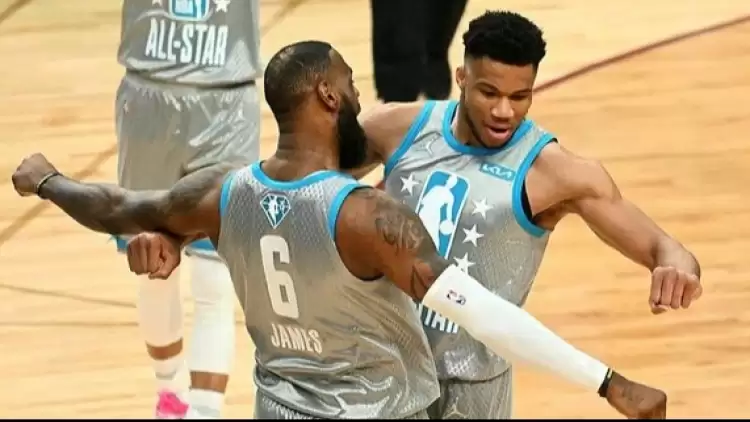 NBA All-Star Maçında LeBron James ve Giannis Antetokounmpo'nun Takımları Karşılaşıyor