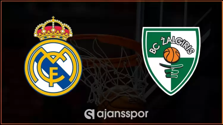 Real Madrid - Zalgiris Kaunas Maçının Canlı Yayın Bilgisi ve Maç Linki