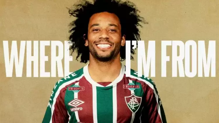 Eski Real Madrid'li Marcelo Futbola Başladığı Fluminense İle 1,5 Yıllık Sözleşme İmzaladı