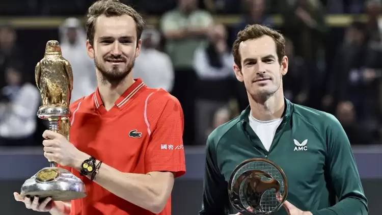 Katar Açık'ta Murray'yi Yenen Medvedev Şampiyon Oldu