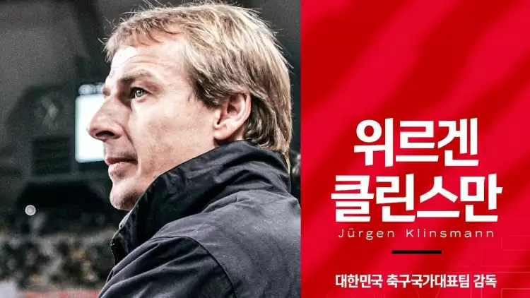 Güney Kore Milli Takımı'nı Jürgen Klinsmann Çalıştıracak