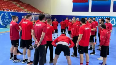 A Milli Erkek Hentbol Takımı, Konya'da kampa girdi