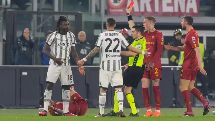 Roma Maçında 40 Saniyede Kırmızı Kart Gören Keane Juventus'tan Ceza Aldı