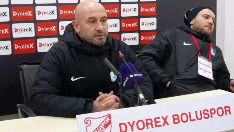 Dyorex Boluspor'da Muzaffer Bilazer, Tuzlaspor Yenilgisini Değerlendirdi