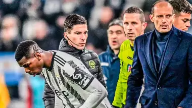 Juventuslu Pogba yeniden sakatlandı