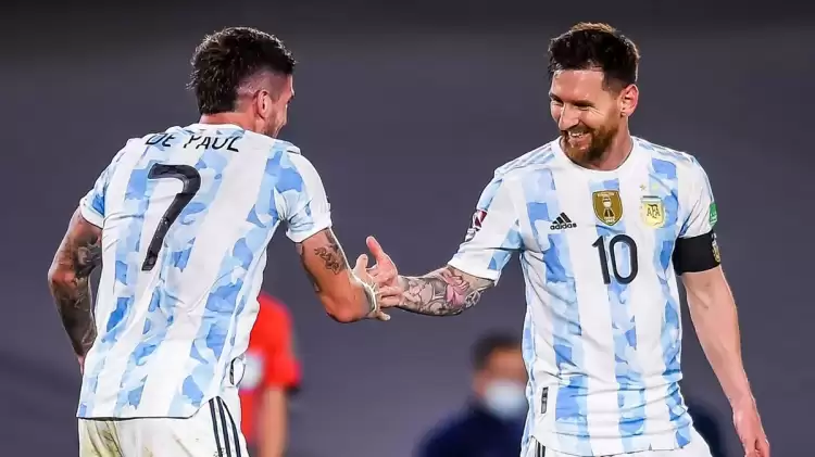 Messi PSG'de Kalacak mı? Rodrigo De Paul, Messi'yi Atletico Madrid'e Çağırdı