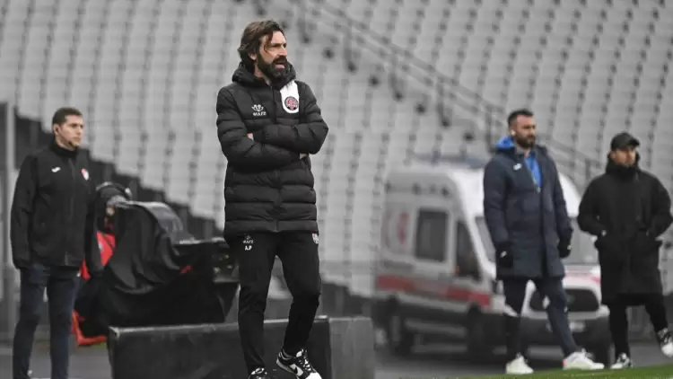 Fatih Karagümrük’te Andrea Pirlo, Başakşehir Beraberliği Sonrası Konuştu