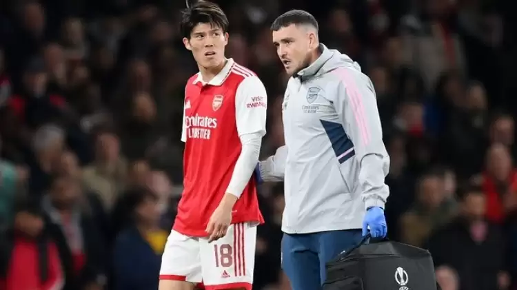 Arsenal'de Tomiyasu, Sakatlığı Nedeniyle Sezonu Kapattı