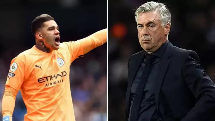 Manchester City'den Ederson Açıkladı! Real'i Yenerlerse Ancelotti Brezilya'ya...