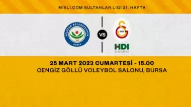 CANLI | Nilüfer Belediye - Galatasaray HDI Sigorta