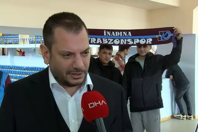 Trabzonspor'un Yeni Başkanı Ertuğrul Doğan'dan Teknik Direktör Açıklaması