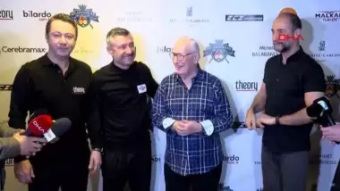 Dünya bilardo efsanesi Tümer Metin ile karşılaştı!