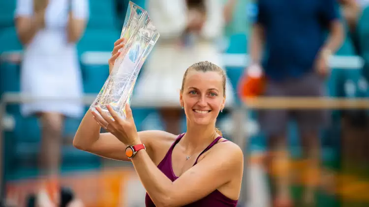 Miami Açık Tenis Turnuvası'nda Tek Kadınlar Şampiyonu Petra Kvitova Oldu