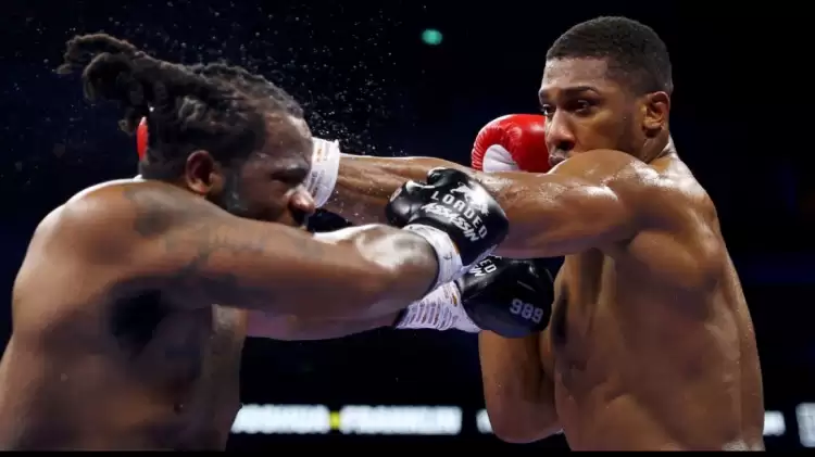 İngiliz Ağır Sıklet Anthony Joshua Ringlere Jermaine Franklin Karşısında Galibiyet İle Döndü