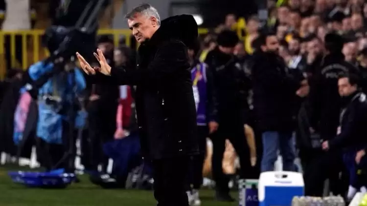 Beşiktaş'ta Şenol Güneş, Fenerbahçe Derbisini Değerlendirdi