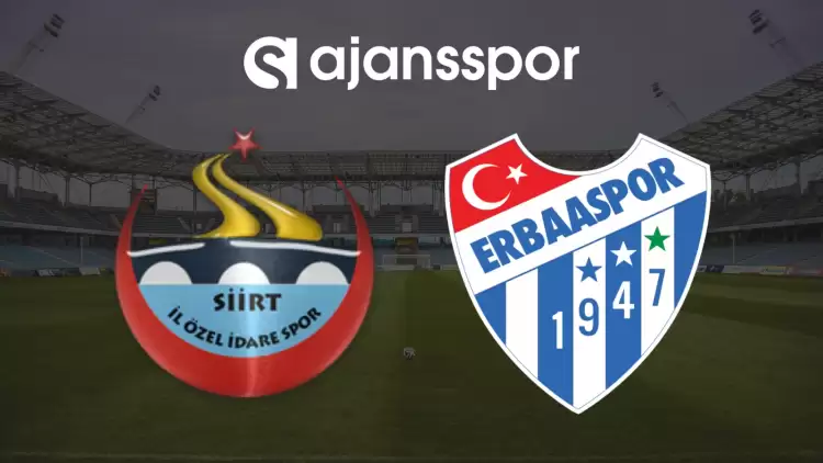 CANLI| Siirt İl Özel- Erbaaspor Maçını Canlı İzle (Maç Linki)