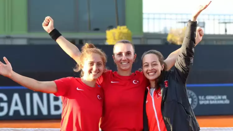 Billie Jean King Cup Tenis Turnuvası'nda Türkiye, Macaristan'ı Devirdi