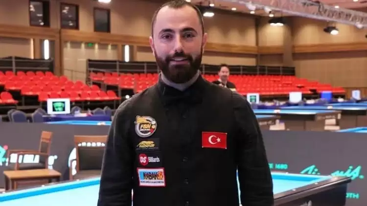 Berkay Karakurt, Avrupa Bilardo Şampiyonası'nda İkinci Oldu