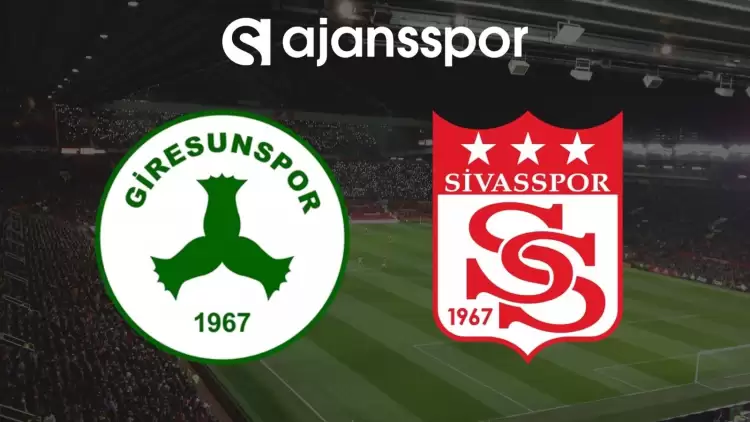 Giresunspor - Sivasspor Maçının Canlı Yayın Bilgisi ve Maç Linki