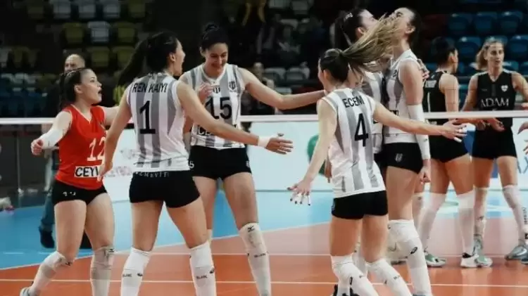 Beşiktaş Ceylan Voleybol 1. Lig'den Sultanlar Ligi'ne Yükseldi