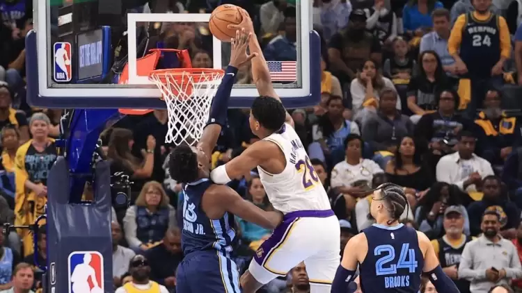 Lakers, Memphis’i Yenerek Seride 1-0 Öne Geçti