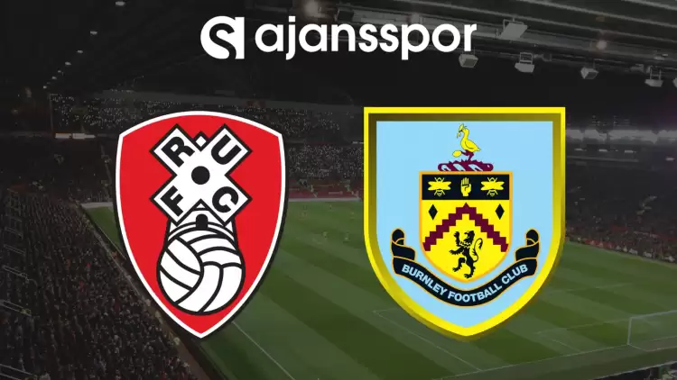 CANLI| Rotherham- Burnley Maçını Canlı İzle (Maç Linki)