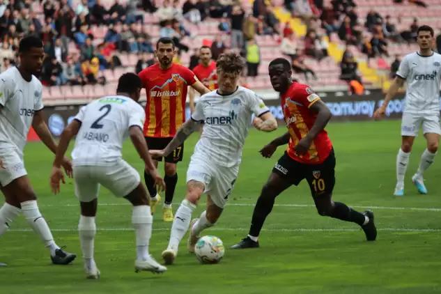 (YAZILI ÖZET) Kayserispor- Kasımpaşa Maç Sonucu: 0-0 