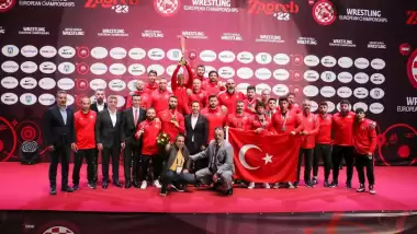 Türkiye Güreş Milli Takımı, Avrupa şampiyonasına damga vurdu