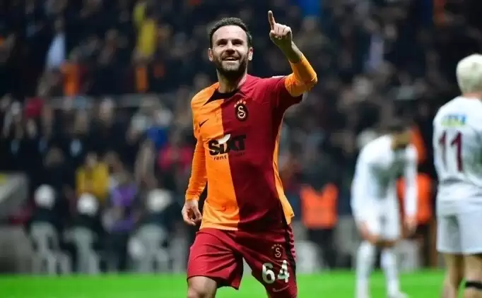 Juan Mata, UEFA'da Galatasaray'ı Temsil Etti! ''Türk Futbolunu...''