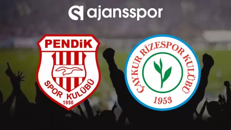 Pendikspor - Çaykur Rizespor Maçının Canlı Yayın Bilgisi ve Maç Linki