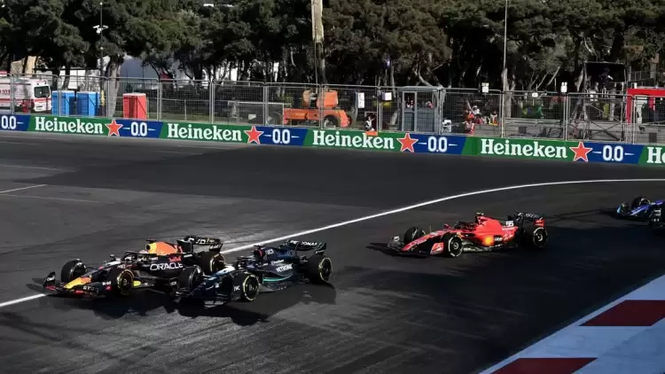 Formula 1 Azerbaycan GP Sprint Yarışını Red Bull Pilotu Perez Kazandı