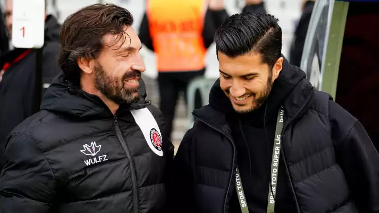 Fatih Karagümrük'de Andrea Pirlo, Antalyaspor Yenilgisini Değerlendirdi