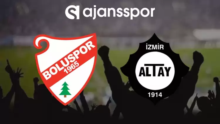 Boluspor - Altay Maçının Canlı Yayın Bilgisi ve Maç Linki