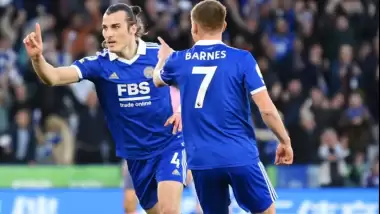 Çağlar'ın golü Leicester'a yetmedi!