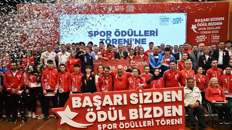 Halter Haberleri: Bursa'da Sporun Yıldızlarına Ödül Yağdı