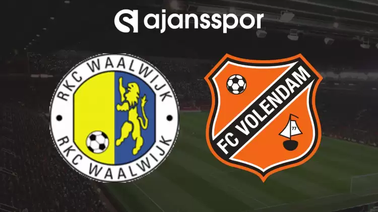 CANLI| Waalwijk- FC Volendam Maçını Canlı İzle (Maç Linki) Şifresiz