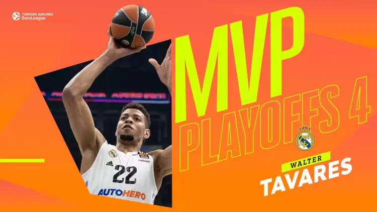 THY Avrupa Ligi'nde Haftanın MVP'si Walter Tavares