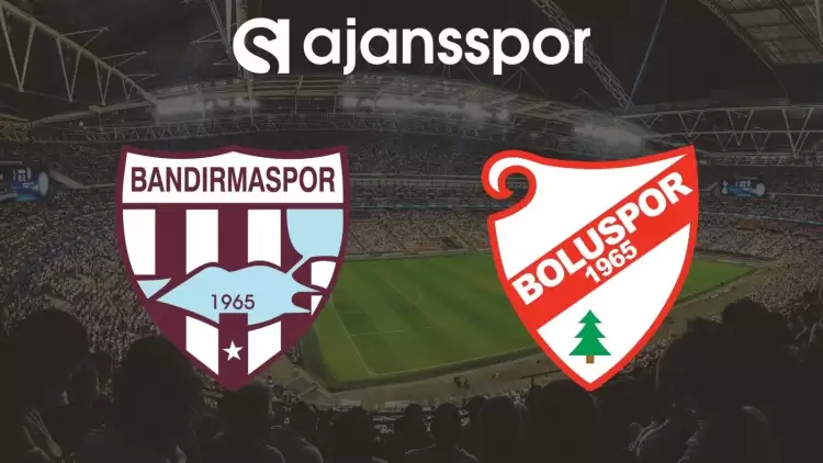 Bandırmaspor - Boluspor Maçının Canlı Yayın Bilgisi ve Maç Linki