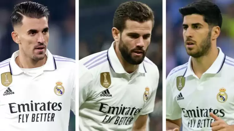 Real Madrid'de Marco Asensio, Dani Ceballos ve Nacho Fernandez Krizi