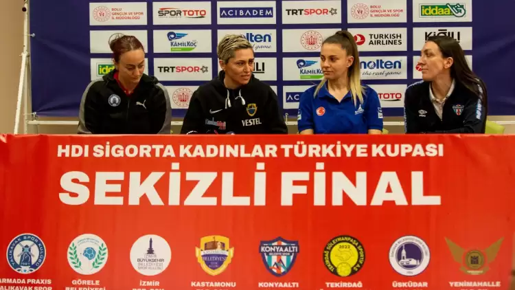 HDI Sigorta Kadınlar Türkiye Kupası'nda Basın Toplantısı Düzenlendi