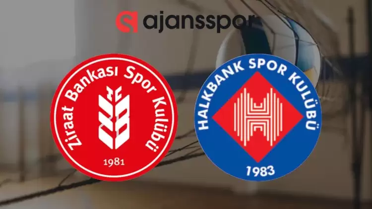 Ziraat Bankası - Halkbank Maçının Canlı Yayın Bilgisi ve Maç Linki