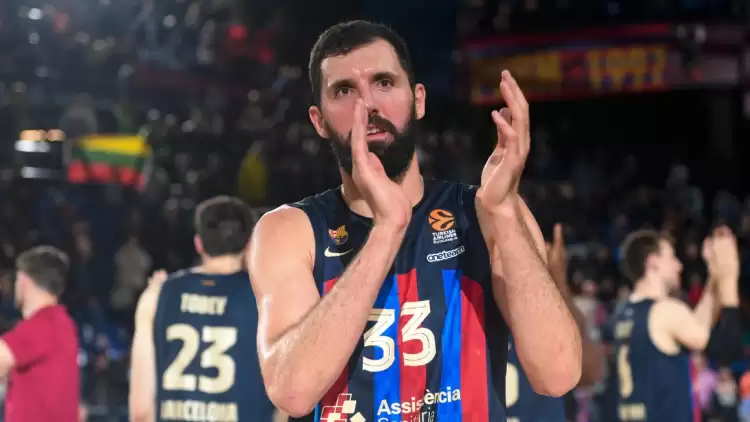 EuroLeague Ekibi Barcelona'nın Yıldızı Nikola Mirotic'ten Anlamlı Hareket