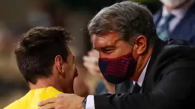 Laporta'dan Messi ve şampiyonluk sözleri!