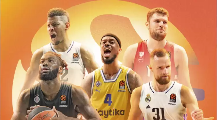 THY EuroLeague'de Sezonun En İyi 5'i Seçildi! Sürpriz İsimler...