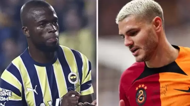 Galatasaray'da Icardi, Fenerbahçeli Enner Valencia'yı Geride Bıraktı